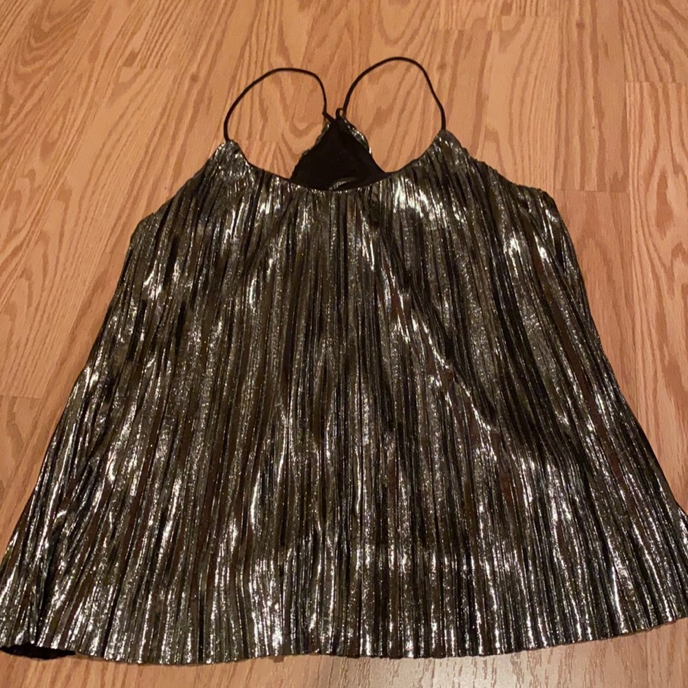 Express Silver Tank Top